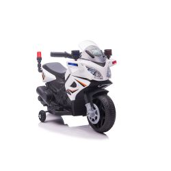 Azeno Elektrisk Politmotorcykel - Børn - Hvid