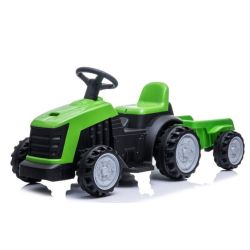 Azeno Elektrisk Traktor med Trailer - Grøn