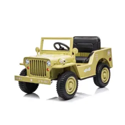 Azeno Elektrisk Desert Jeep til Børn - Beige