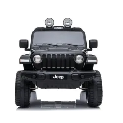 Jeep Wrangler Rubicon - Elektrisk Børnebil, Sort