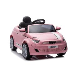 FIAT 500e Elektrisk Bil til Børn - Pink