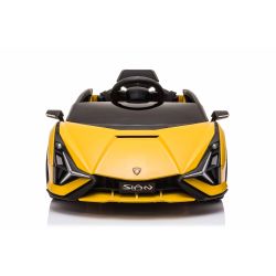 Lamborghini Sian Elektrisk Bil for Børn - Gul