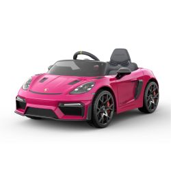 Porsche Spyder 718 Elektrisk Bil - Pink