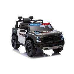 Ford Ranger Wildtrack Elektrisk Politibil til Børn - Sort