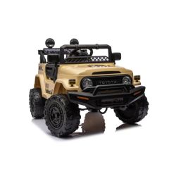 Toyota FJ Cruiser Elektrisk Børnebil - Beige