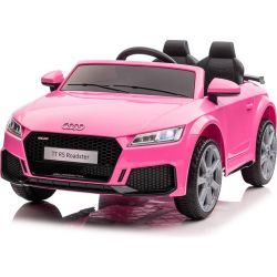 Audi TT RS Roadster Elektrisk Børnebil - Pink