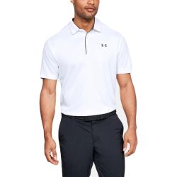 Under Armour Tech Polo Hvid