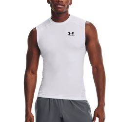 Under Armour HeatGear Kompression Tanktop Hvid