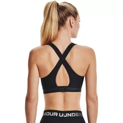 Under Armour Crosback Mid Sports BH - Sort