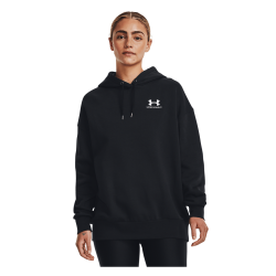 Under Armour Icon Fleece OS Hoodie Sort
