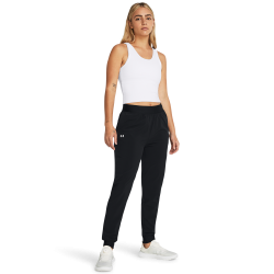 Under Armour Rival Hi Rise Woven Pant - Sort