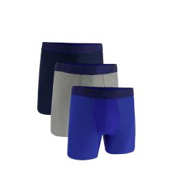 Under Armour PERFORMANCE TECH - SOLID 6 IN 3PK Blå