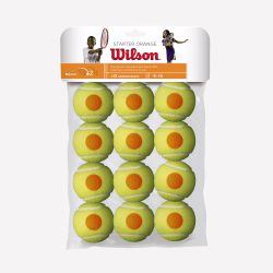 Wilson STARTER ORANGE TBALL 12 PACK