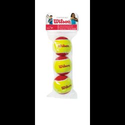 Wilson STARTER RED TBALL 3 PACK Tennisbolde