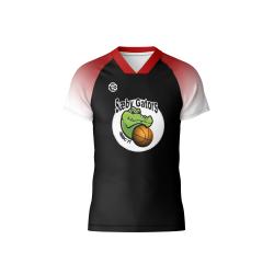 NB Shooting Shirt Rød Sort - Sæby Gators