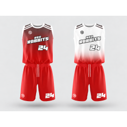 NB Vendbart Spillesæt Rødt - Rødovre Red Rabbits Basketball