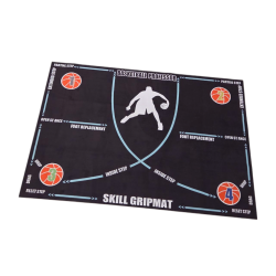 Sklisikker driblematte for lydløs basketball 120 x 80 cm