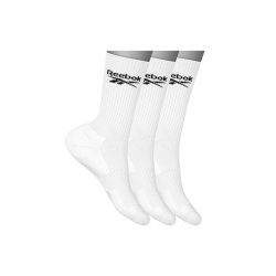 Reebok Lange Strømper Frotté - Hvid/Sort