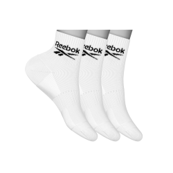 Reebok Ankelsokker Frotté - Hvid Sort