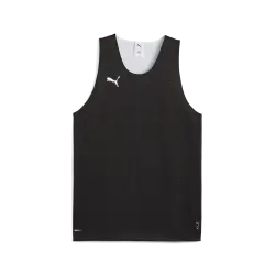 Puma Hoops Team Vendbar Basketball trøje - Sort/Hvid