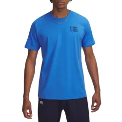 Under Armour TRIPLE STACK LC LOGO T-shirt Blå