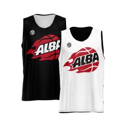 NB Vendbar Træningstrøje Sort/Hvid -Alba Basket